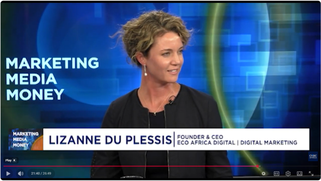 CNBC Forbes Africa Marketing Money Media Interview Lizanne Du Plessis May 2026