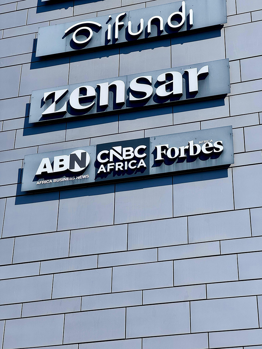 CNBC Africa Forbes building Sandton